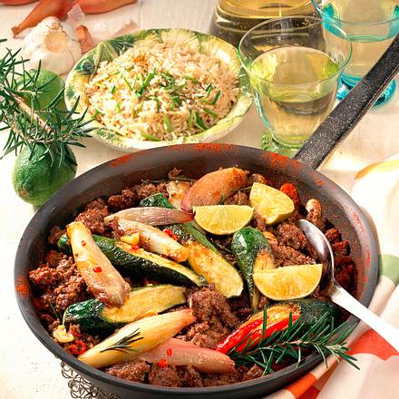 Provenûalische Lammhack-Pfanne Rezept