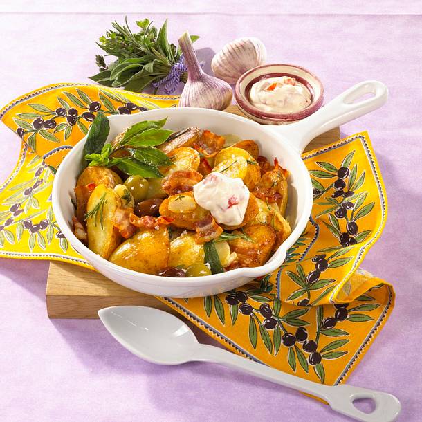 Provenzalische Kartoffel-Pfanne Rezept Provenzalische Kartoffel-Pfanne Rezept