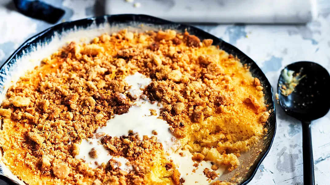 Pudding-Crumble Rezept - Foto: Are Media Syndication Pudding-Crumble Rezept - Foto: Are Media Syndication