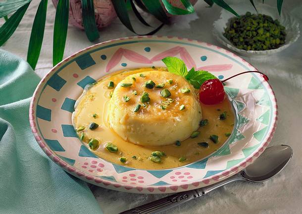 Pudding mit Karamellhäubchen Rezept Pudding mit Karamellhäubchen Rezept