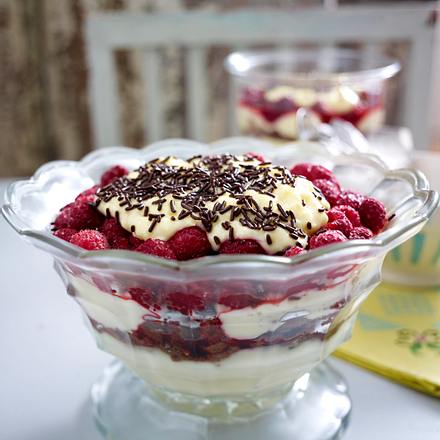Pudding Trifle mit Schoko-Cookies Rezept Pudding Trifle mit Schoko-Cookies Rezept