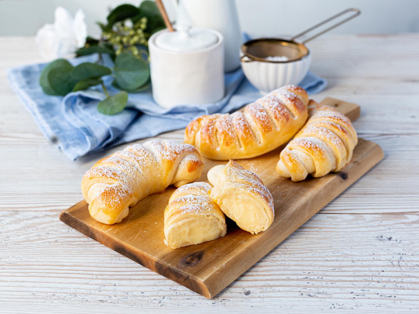 Puddinghörnchen Rezept | LECKER