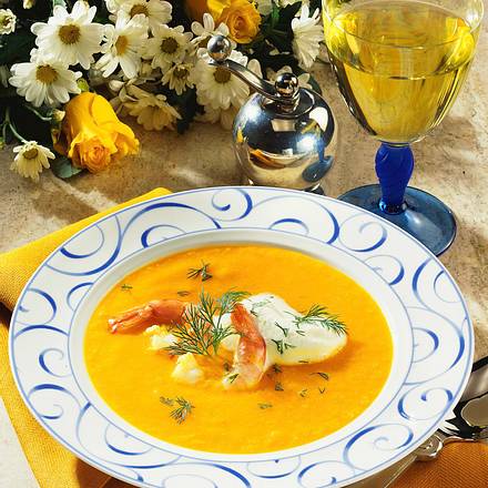 Pürierte Möhrensuppe Rezept