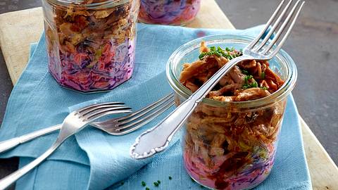 Pulled Pork im Glas Rezept - Foto: House of Food / Bauer Food Experts KG