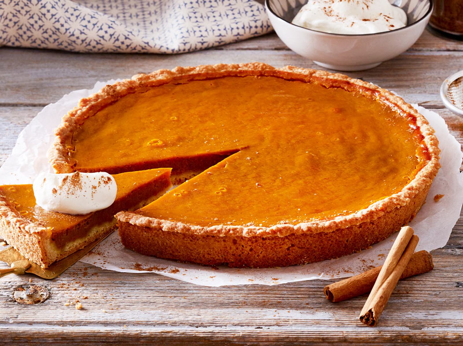 Pumpkin Pie (amerikanischer Kürbiskuchen) Rezept | LECKER