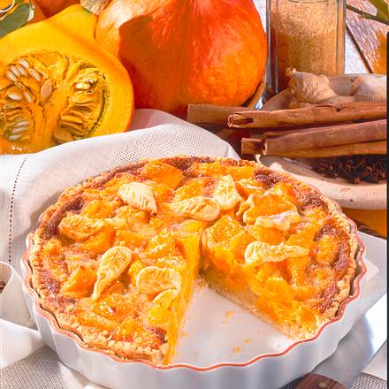 Pumpkin-Pie (Kürbiskuchen) Rezept