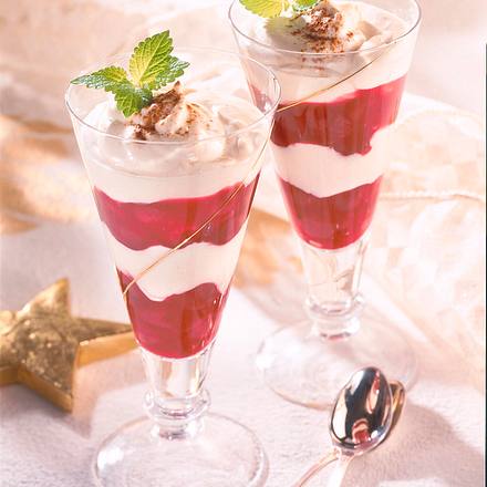 Punschkirschen mit Zimt-Mascarpone Rezept