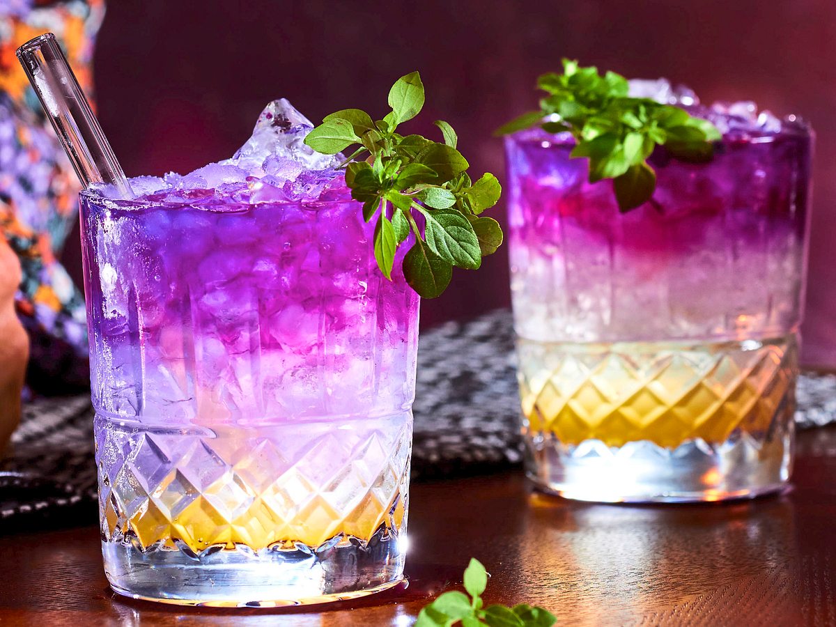 Purple Basil Gin Rezept
