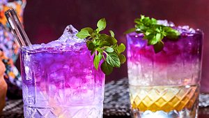 Purple Basil Gin Rezept - Foto: House of Food / Bauer Food Experts KG