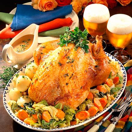 Pute mit Wirsinggemüse Rezept Pute mit Wirsinggemüse Rezept