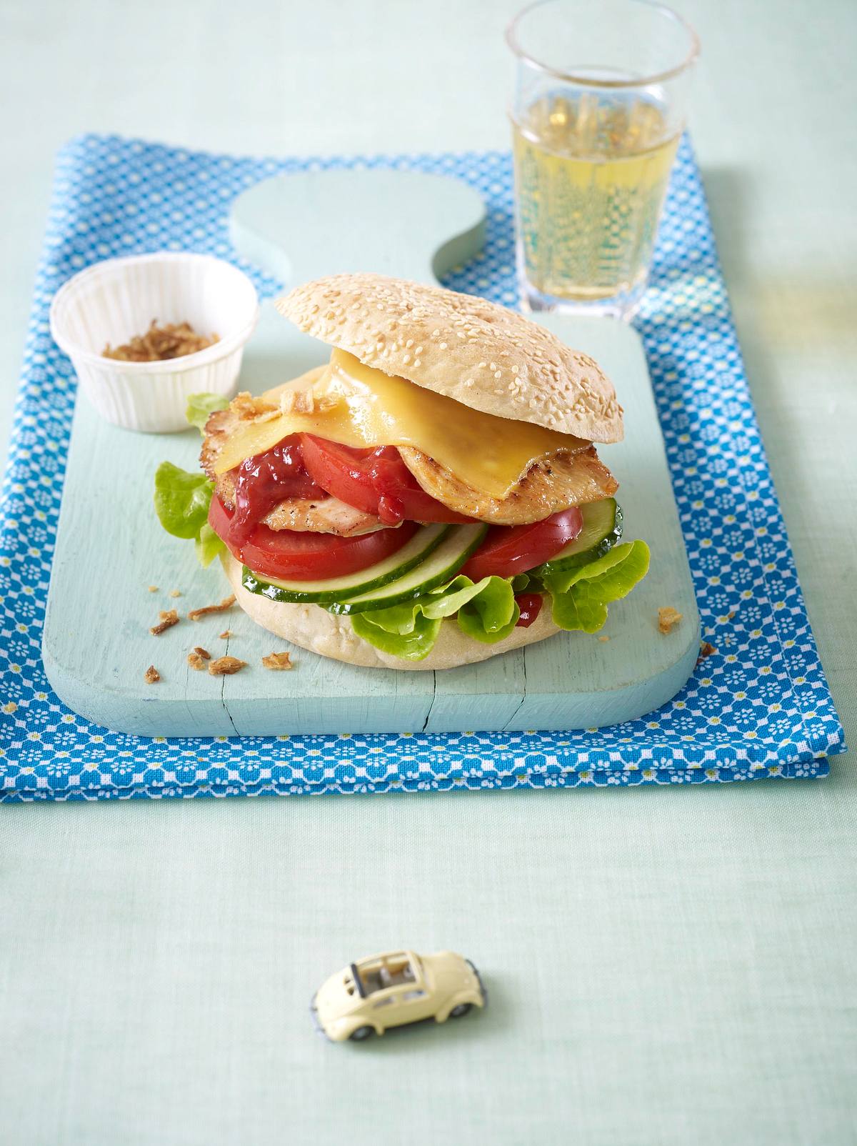 Puten-Burger de luxe Rezept