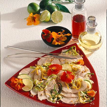 Puten-Carpaccio Rezept
