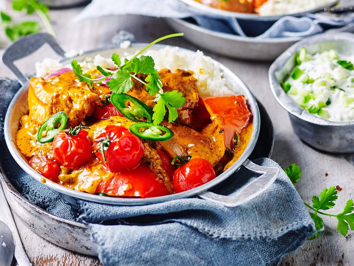 Puten-Curry mit neuer Reis-Spezies Rezept