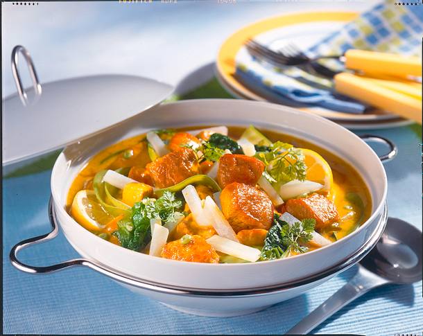 Puten-Gulasch Rezept Puten-Gulasch Rezept