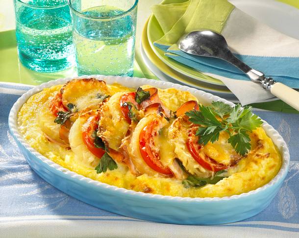 Puten-Kartoffel-Gratin Rezept Puten-Kartoffel-Gratin Rezept