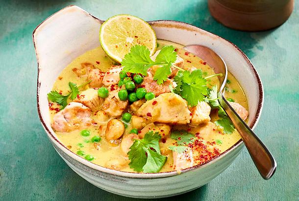 Puten-Kokos-Curry „Taj Mahal“ Rezept