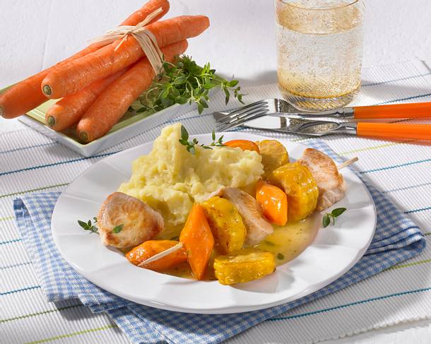 Puten-Mais-Spieße Rezept