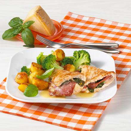 Puten-Saltimbocca mit Broccoli Rezept Puten-Saltimbocca mit Broccoli Rezept