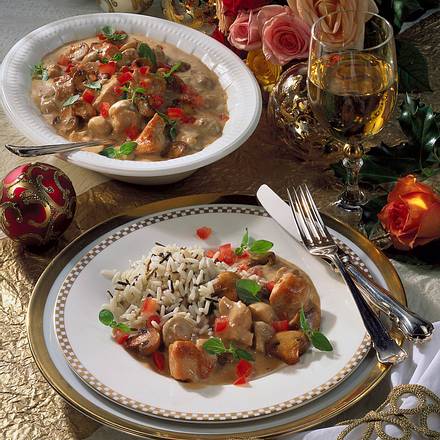 Puten-Steinpilz-Ragout Rezept