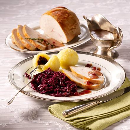 Putenbraten mit Portweinsoße Rezept Putenbraten mit Portweinsoße Rezept