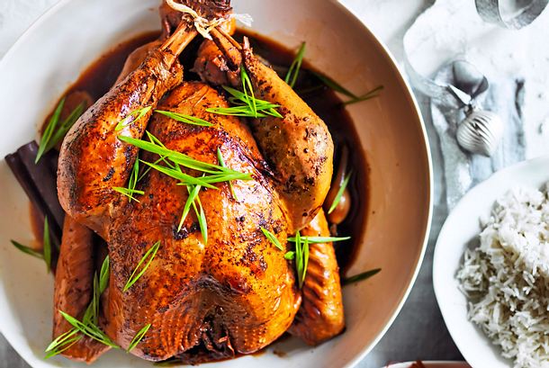 Putenrbraten „Yin & Yang” Rezept
