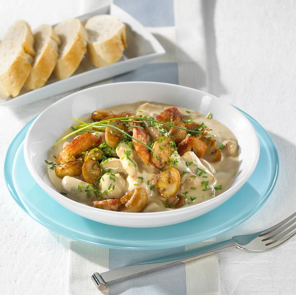 Putenbrust in Pilz-Sahnesoße Rezept Putenbrust in Pilz-Sahnesoße Rezept