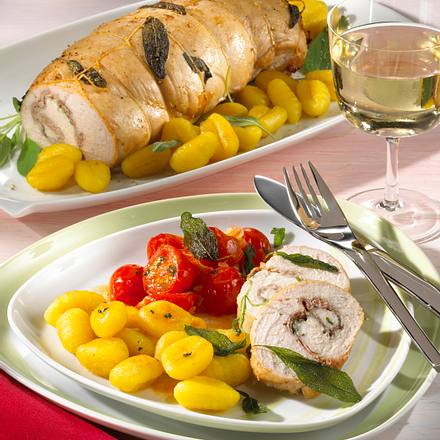 Putenbrust Saltimbocca Rezept Putenbrust Saltimbocca Rezept