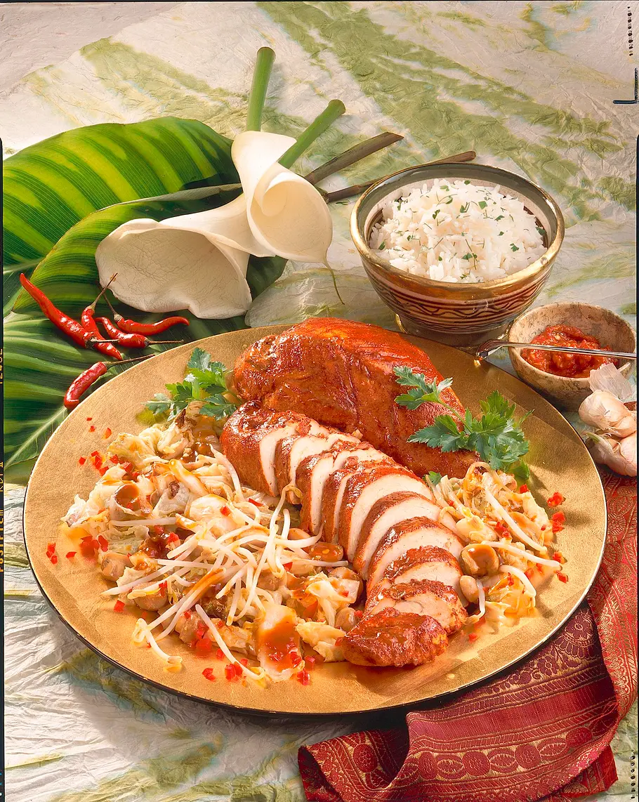 Putenfleisch Tandoori Rezept Putenfleisch Tandoori Rezept