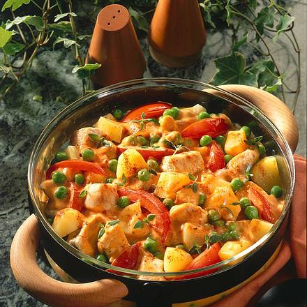 Putengulasch in Paprikasoße Rezept