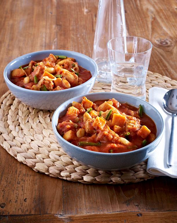 Putengulasch mit Süßkartoffeln Rezept | LECKER