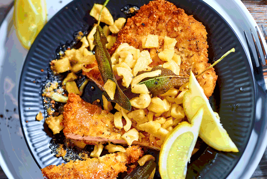 Putenschnitzel Münchner Art Rezept Putenschnitzel Münchner Art Rezept
