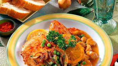 Putenschnitzel mit Gemüse Rezept - Foto: LECKER @ Bauer Media Group