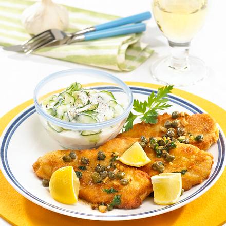 Putenschnitzel "Wiener Art" Rezept