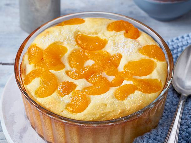 Quark-Auflauf mit Mandarinen Rezept Quark-Auflauf mit Mandarinen Rezept