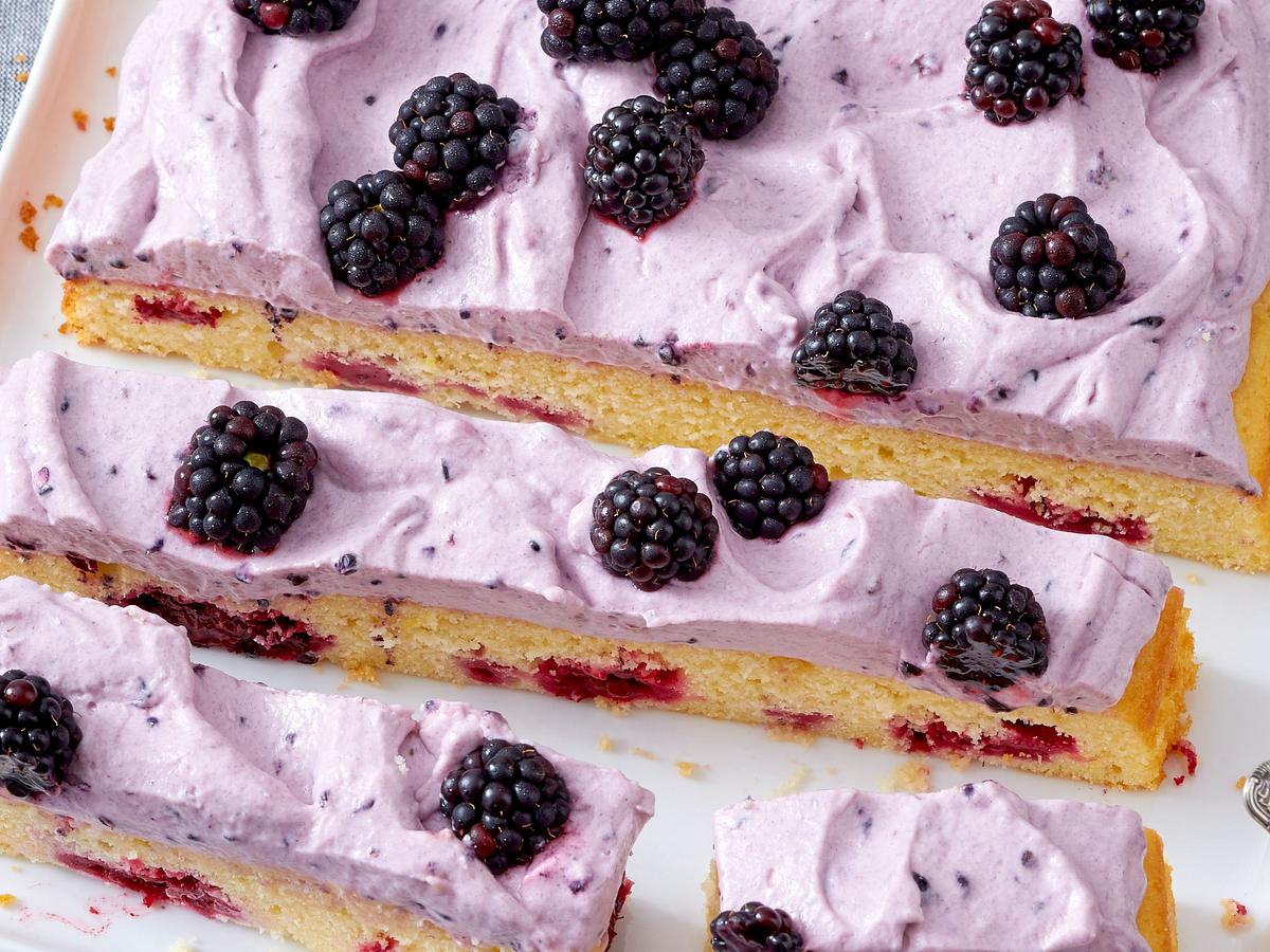 Quark-Brombeeren-Kuchen Rezept