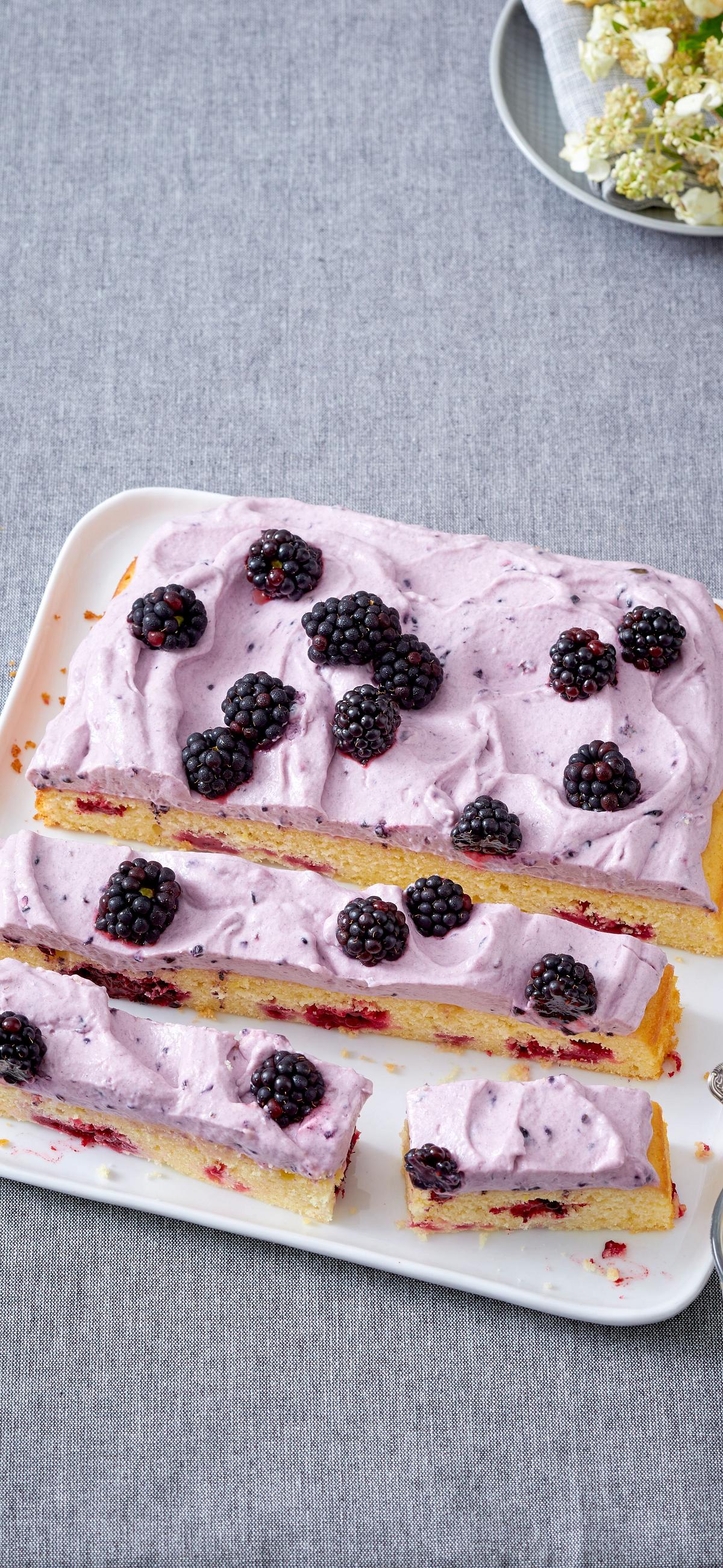 Nachtisch Mit Brombeeren Und Quark