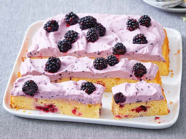 Quark-Brombeeren-Kuchen Rezept