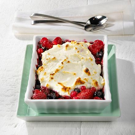 Quark-Gratin mit Beerenfrüchten Rezept