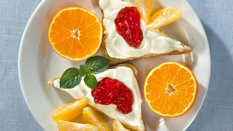 Quark-Marmeladen Toast Rezept - Foto: Först, Thomas
