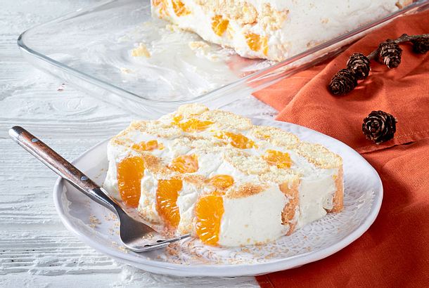 Quarkdessert mit Mandarinen Rezept