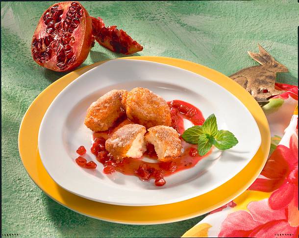Quarkkrapfen aus der Wilster Marsch mit Buttermilch Rezept