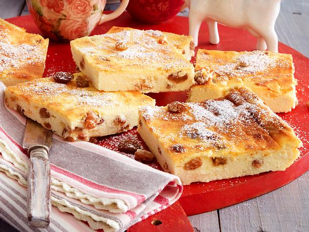 Quarkkuchen vom Blech Rezept Quarkkuchen vom Blech Rezept