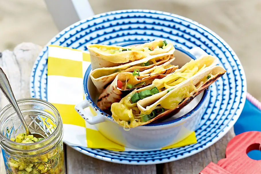 Quesadillas Rezept Quesadillas Rezept