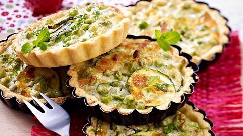 Quiche mit Quark und Erbsen Rezept - Foto: House of Food / Bauer Food Experts KG