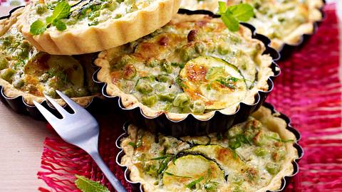 Quiche mit Quark und Erbsen Rezept - Foto: House of Food / Bauer Food Experts KG