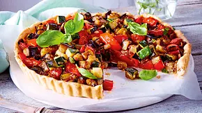 Quiche mit Ratatouillegemüse Rezept - Foto: LECKER @ Bauer Media Group Quiche mit Ratatouillegemüse Rezept - Foto: LECKER @ Bauer Media Group