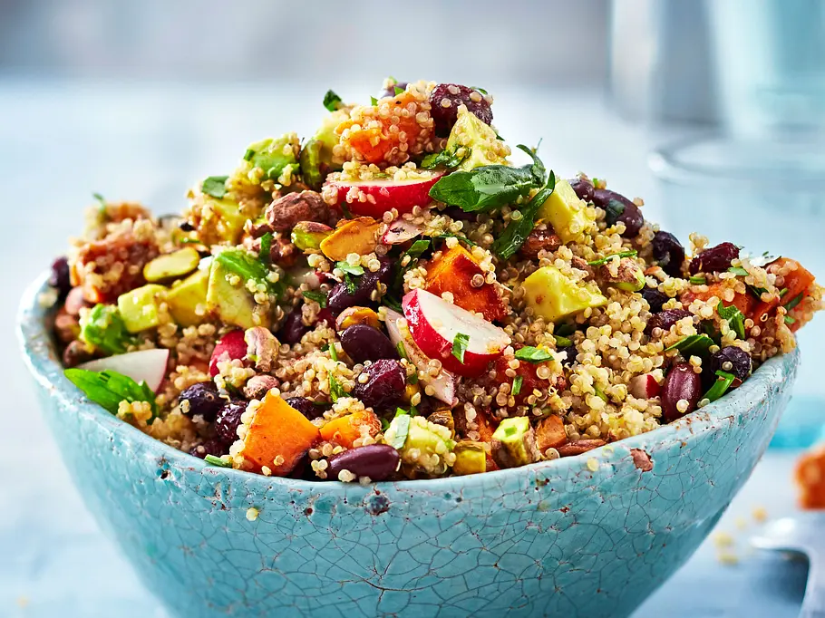Quickie-Quinoa-Bowl Rezept Quickie-Quinoa-Bowl Rezept