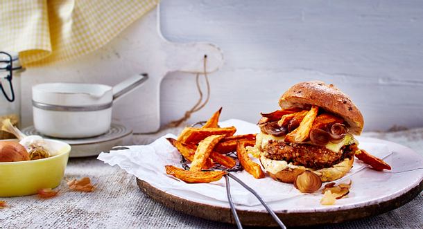 Quinoa-Burger Rezept Quinoa-Burger Rezept