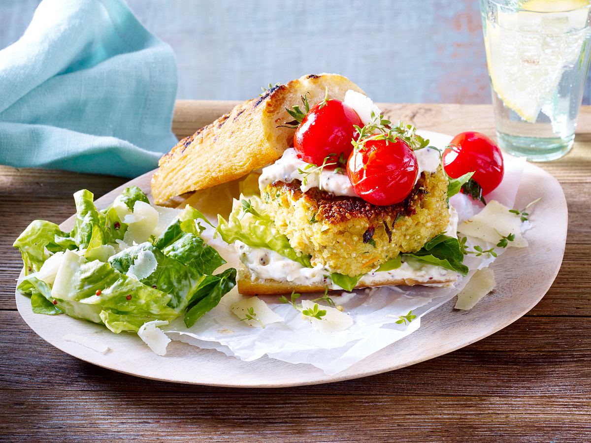 Quinoa-Burger Rezept