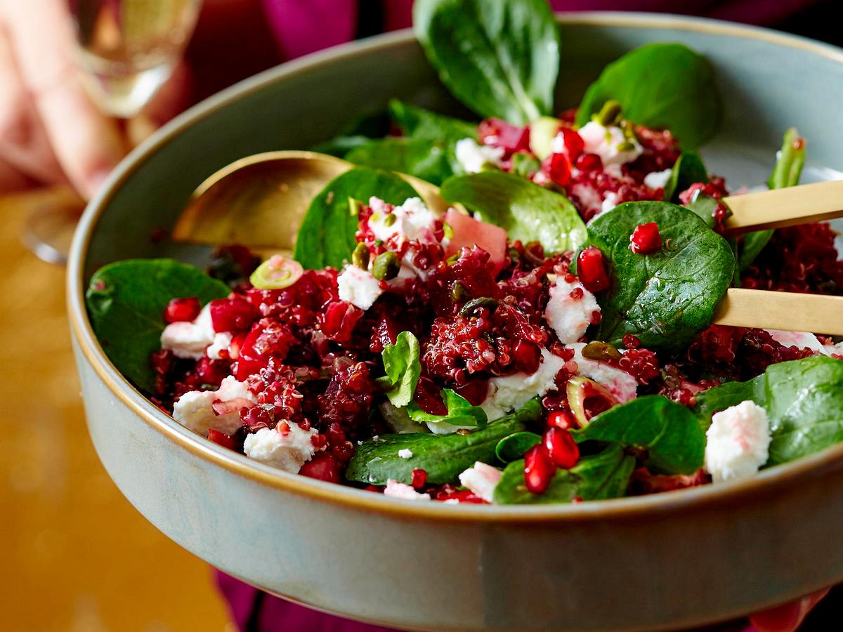 Quinoa-Partysalat mit Roter Bete Rezept